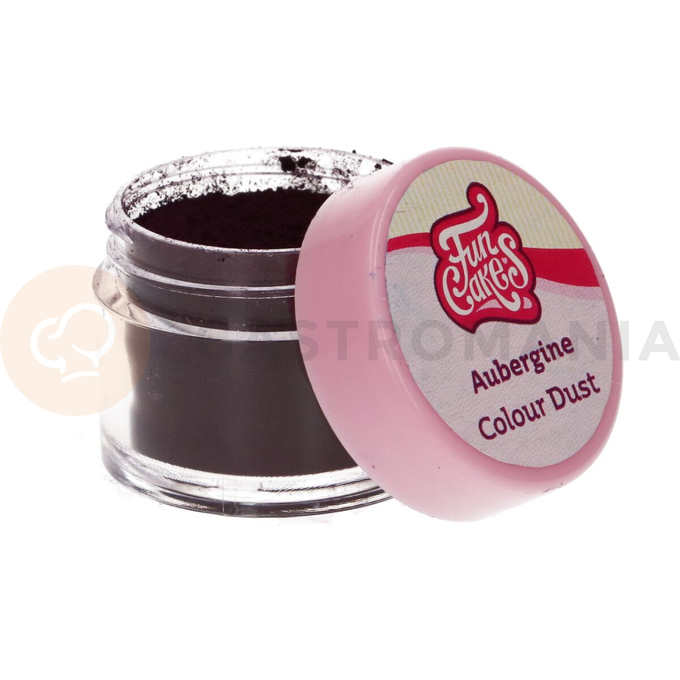 Potravinařské barvivo v prášku Aubergine 1,5 g, lilkově fialová | FUNCAKES, F45315