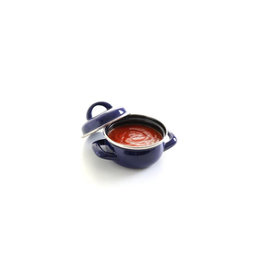 Hrnec na polévky a omáčky s poklicí, pr. 10 cm, 0,4 l | HENDI, 625804