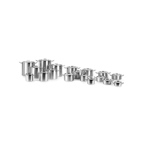 Nerezový hrnec nízký s poklicí, pr. 28 cm, 7,5 l | HENDI, Profi Line