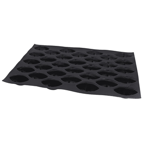 Silikonová forma GN1/1, oválná 65x35x30 mm | CONTACTO, 6681/067