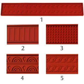 Silikonová forma, vzorec kopule 600x80 mm | CONTACTO, 6680/084