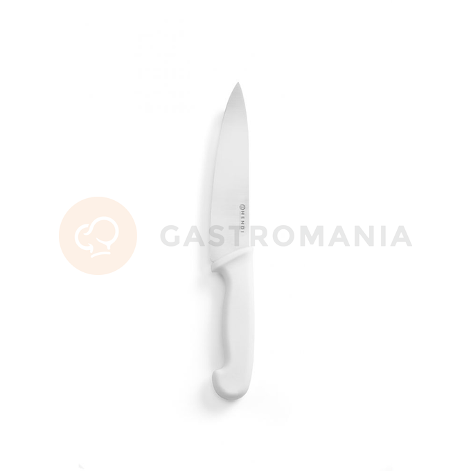 Nůž kuchařský HACCP bílý 24 cm | HENDI, 842751