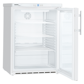 Chladící skříň vestavná s dynamickým  chlazením, se skleněnými dveřmi, 148 l, 600x615x830 mm                   | LIEBHERR, FKUv 1613 Premium