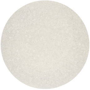 Cukr barevný - krystaly, sypání 80 g, bílý | FUNCAKES, F52120
