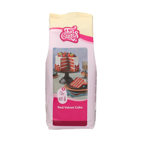 Dort Red Velvet 1 kg, hotová směs | FUNCAKES, F10565