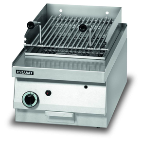 Lawa grill gazowy, 6,5 kW, 400x650x270 mm | LOZAMET, LGC460