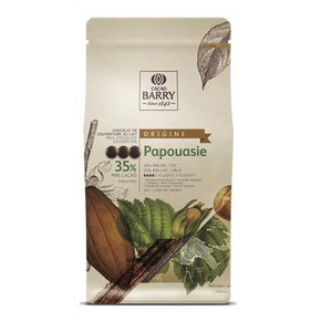 Mléčná čokoláda - kuvertura Papouasie Origine 36%, 2,5 kg balení | CACAO BARRY, CHM-Q35PAP-E4-U70