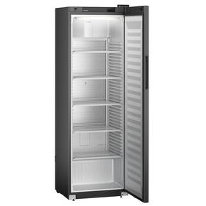 Szafa chłodnicza z pełnymi drzwiami i chłodzeniem dynamicznym, czarna, 377 l, 597x654x1884 mm | LIEBHERR, MRFvg 4001 Perfection