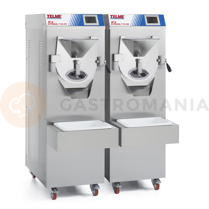 Výrobník kopečkové zmrzliny 70 l/h - dotykové ovládání | TELME, Extragel T 50-70