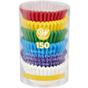 Košíčky na mini cupcake nebo pralinky, průměr 3,1 cm, 150 ks, mix duhových barev | WILTON, 05-0-0038