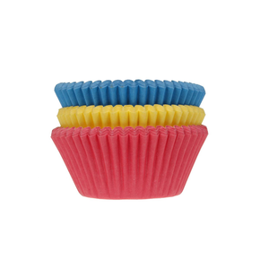 Košíčky na cupcake, průměr 5 cm, 75 ks základní barvy | HOUSE OF MARIE, HM7632