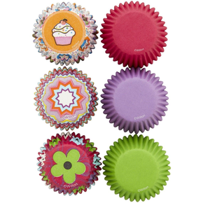 Košíčky na mini cupcake nebo pralinky, průměr 3,1 cm, 150 ks, mix barev | WILTON, 05-0-0035