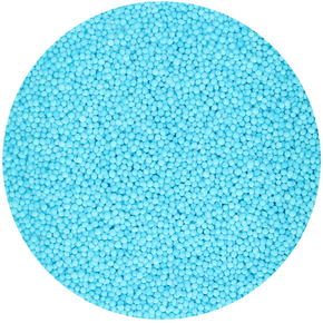 Dekorační sypání Nonpareils 80 g, modrá | FUNCAKES, F51525