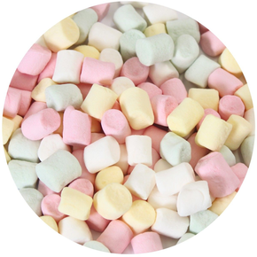 Dekorační sypání - mini Marshmallow 50 g, bílé, růžové, oranžové | FUNCAKES, F51100