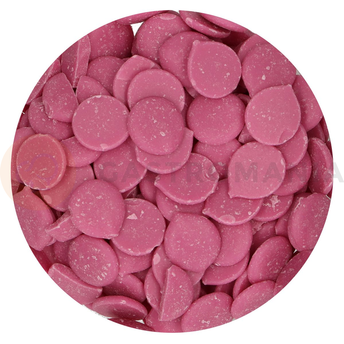 Dekorační poleva s příchutí malin Deco Melts 250 g, růžová | FUNCAKES, F25315