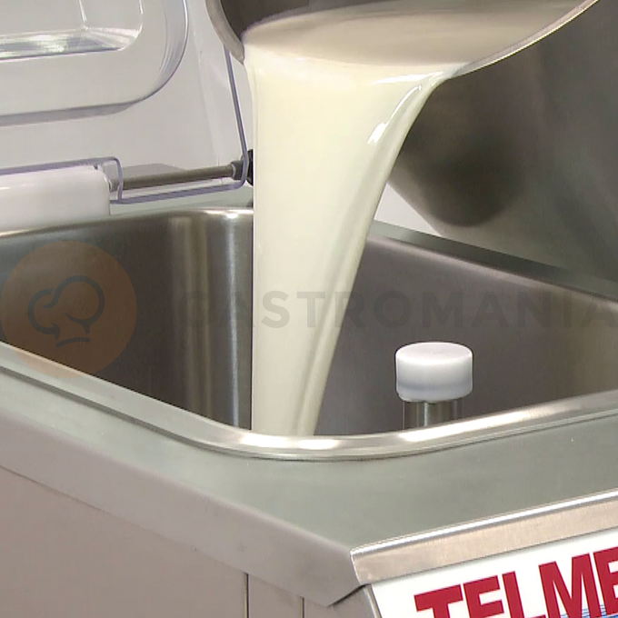 Pastér na zmrzlinu 60-120 l/cyklus, dotykové ovládání, chlazen vodou | TELME, Ecomix T 120