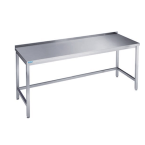 Pracovní stůl 1400x700x900mm s pracovní deskou a zadní lištou | RILLING, ATO 0714C 0000