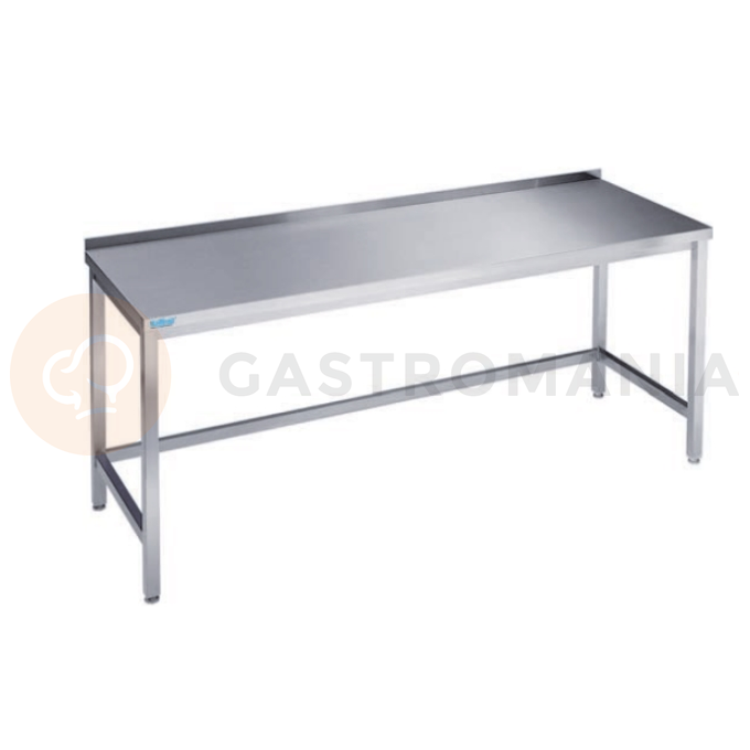 Pracovní stůl 1600x700x900mm s pracovní deskou a zadní lištou | RILLING, ATO 0716C 0000