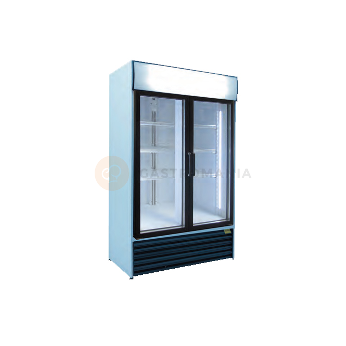 Chladicí prosklená skříň, 1250x725x2040 mm | ASBER, APE-952 C
