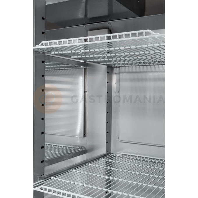 Chladící skříň 1400 l GN 2/1, podvojné dveře, 1358x875x2119 mm, Avantis Line | ASBER, ACP-1402 V