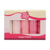 Sada fondánů Mlutipack Pink 5x 100 g, odstíny růžové | FUNCAKES, F20365