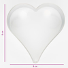 Vykrajovátko ve tvaru srdce, 8x8 cm | COOKIE CUTTER, K030208