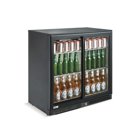 Barová chladnička na nápoje, dvoudvéřová, 228 l | ARKTIC, 233917