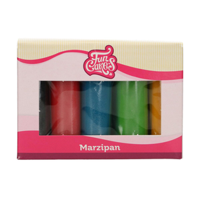 Sada marcipánu Multipack 5x 100g, základní barvy | FUNCAKES, F28200