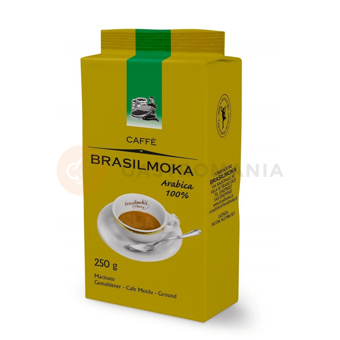 Mletá káva 100% Arabika, 250 g | BRASIL MOKA, Arabica 100%