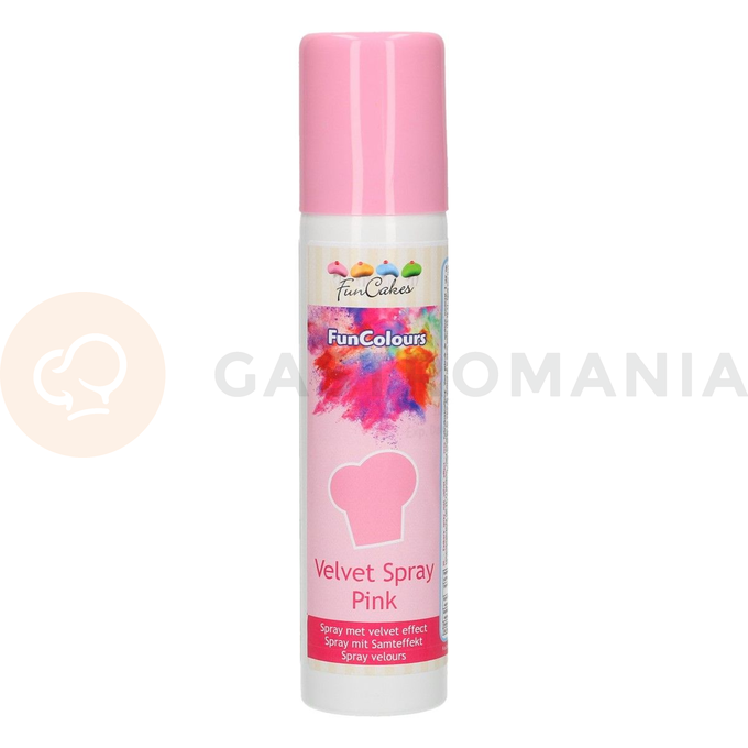 Sametový sprej, růžový 100 ml | FUNCAKES, FC52050