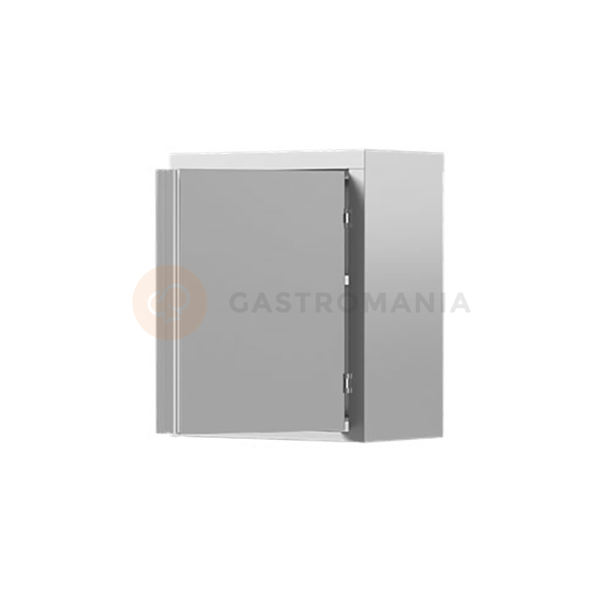 Závěsná skříňka z nerezové oceli 500x400x600 mm | ASBER, HC-54-HD